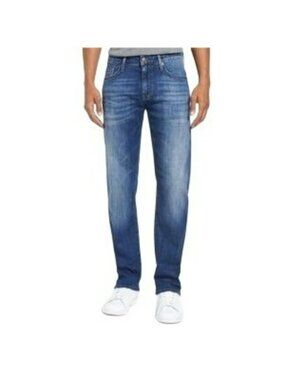 Mavi Jeans Zach Straight Leg Light Wash Denim Pants Mens 32W x 32L Made In Turke